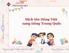 Dịch Tên Việt Sang Trung Quốc