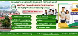 Trường Cao Đẳng Nghề Hải Dương Tuyển Sinh